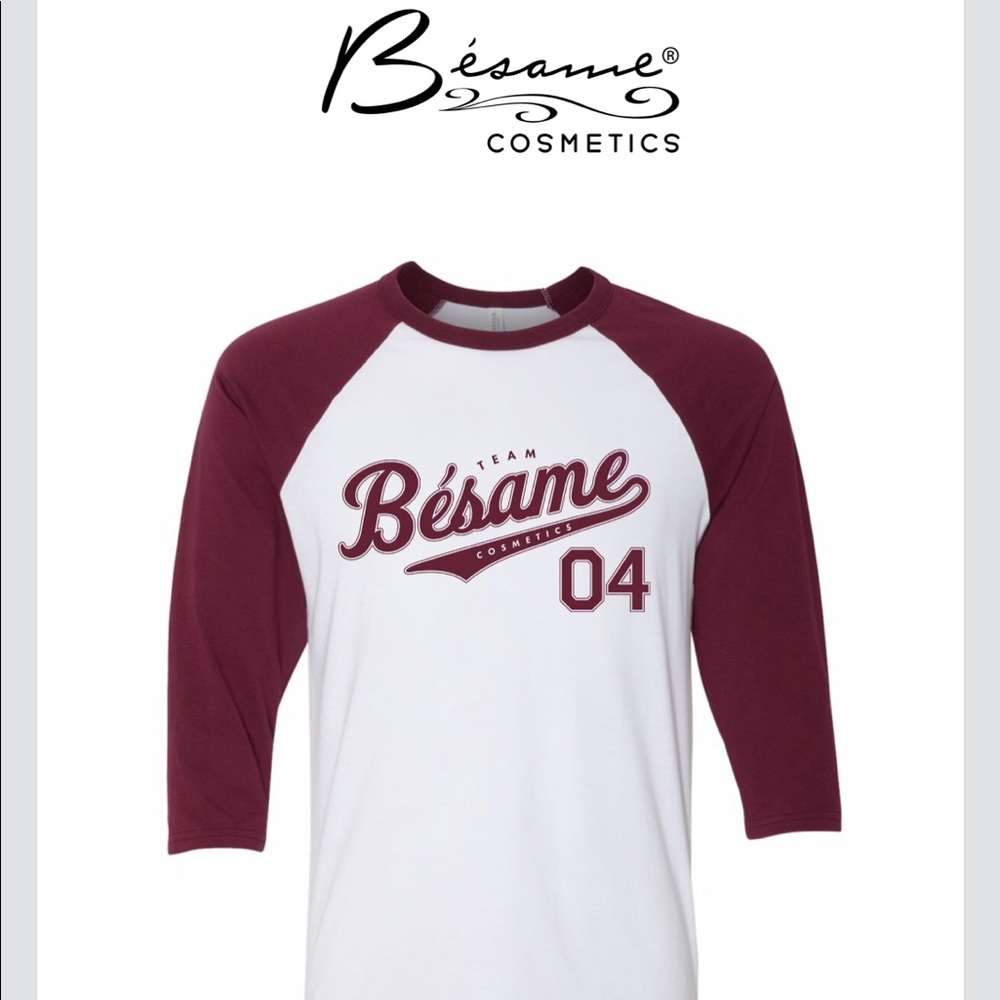 Bésame cosmetic - Team besame rare raglan tee